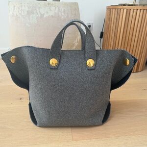 CELINE Wool Felt Orb Bag (Pre Owned)